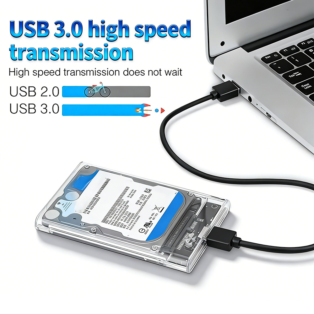 External Ssd - 2,5-дюймовый прозрачный корпус для жесткого диска