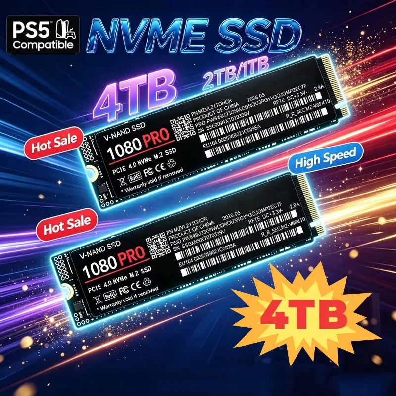 Ssd 500Gb - 2026 Внутренний M.2 NVMe SSD 1080