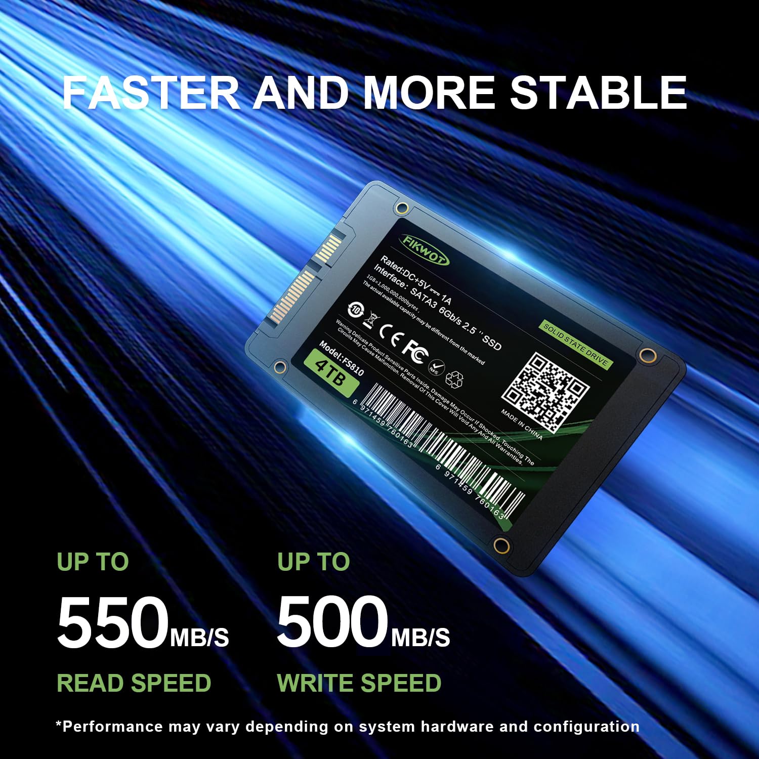 Fikwot FS810 2,5-дюймовый жест – обзор и цена Ssd 500Gb