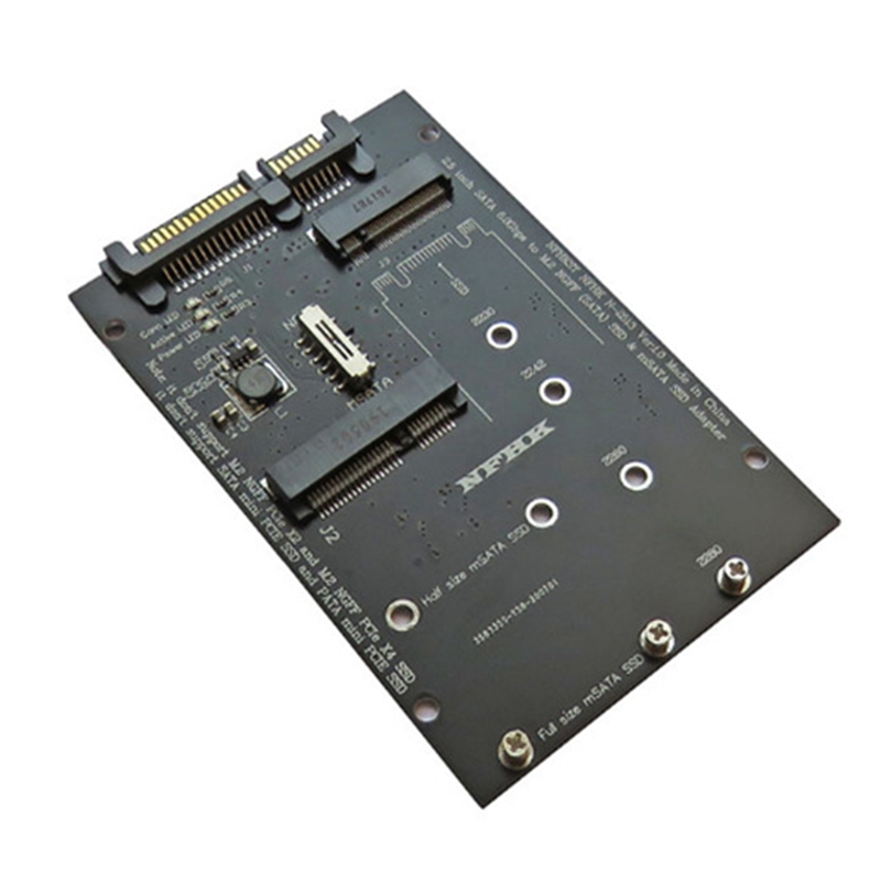 Адаптер-конвертер M.2 NGFF MSA – обзор и цена Sata Ssd